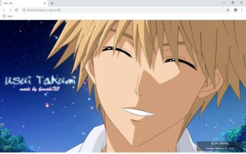 Takumi Usui New Tab & Wallpapers Collection