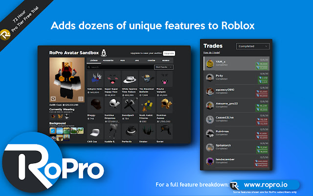 RoPro - Upgrade Membership