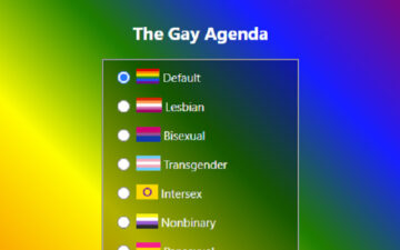 The Gay Agenda