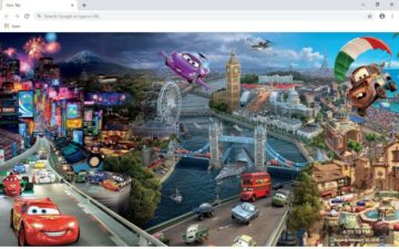 Cars 2 New Tab & Wallpapers Collection