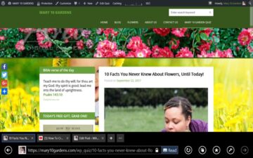 Yard Gardens and Flower Info