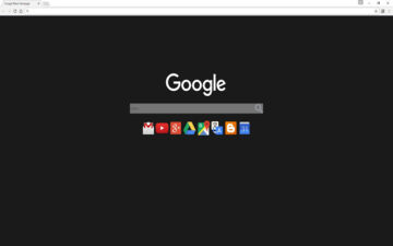 Google Black Startpage