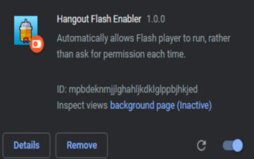 Hangout Flash Enabler