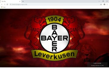 Bayer Leverkusen New Tab Theme