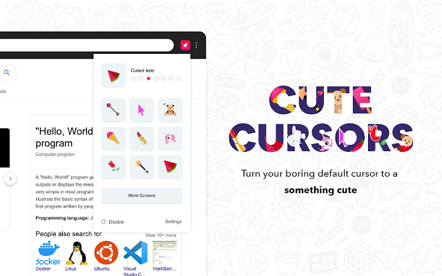 Custom Cursor for Chrome™ - CUTE➤