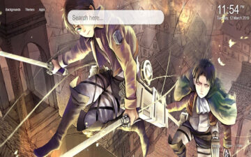 Attack on Titan HD Wallpaper New Tab