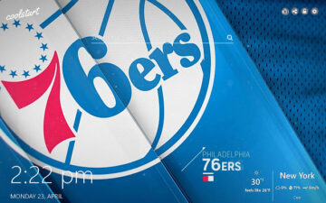 Philadelphia 76ers HD Wallpapers NBA Theme