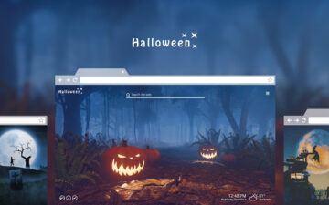 Halloween HD Wallpaper New Tab Theme