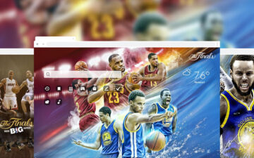 NBA Finals Basketball HD Wallpaper Theme