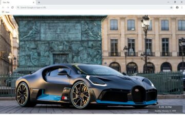 Bugatti New Tab & Wallpapers Collection