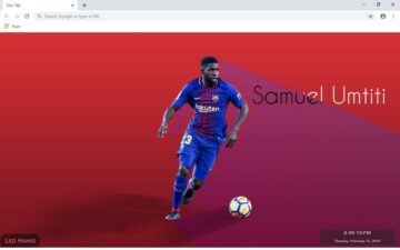 Samuel Umtiti New Tab & Wallpapers Collection