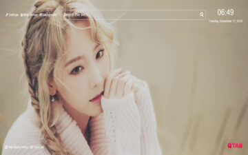 Taeyeon Girls’ Generation Wallpaper New Tab