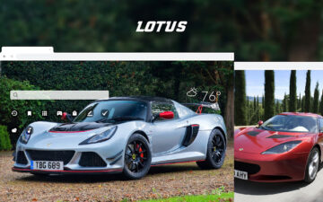 Lotus - Sports Cars HD Theme Wallpapers