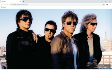 Jon Bon Jovi New Tab & Wallpapers Collection