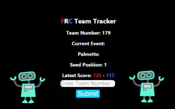FRC Team Tracker
