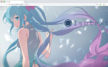 Hatsune miku HD Wallpaper New Tab