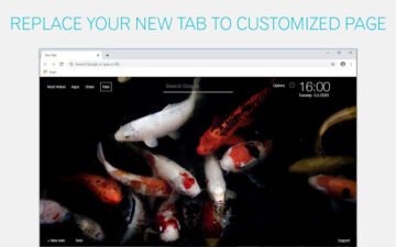 Koi Fish Backgrounds HD Custom Fishes New Tab