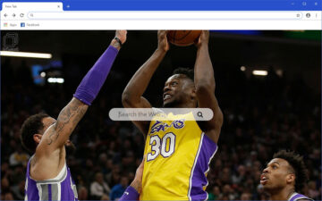 Cool LA Lakers HD NBA New Tab Theme