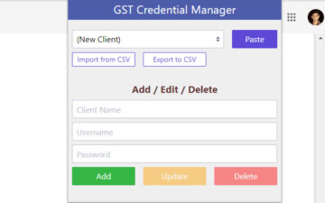 GST Credential Manager