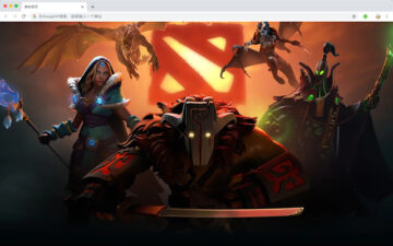 DotA Top Games New Tabs HD Wallpapers Themes