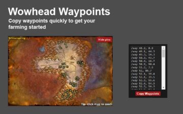 Wowhead Waypoints