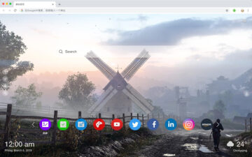Windmill New Tab Page HD Wallpapers Themes