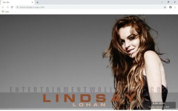Lindsay Lohan New Tab & Wallpapers Collection