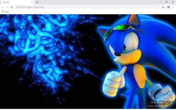 Sonic X New Tab & Wallpapers Collection