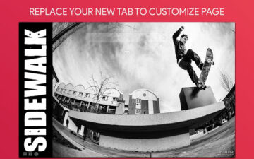 Skateboard Wallpaper HD Custom New Tab