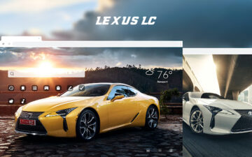 Lexus LC HD Wallpapers New Tab