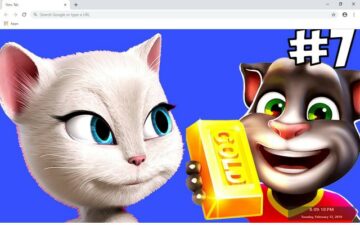 Talking Tom Gold Run New Tab