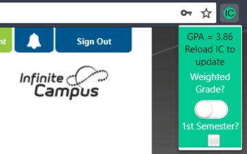 Infinite Campus GPA