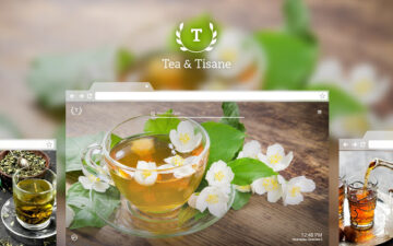 Tea & Tisane HD Wallpaper New Tab Theme