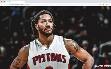 Detroit Pistons New Tab Theme HD
