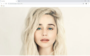 Emilia Clarke New Tab & Wallpapers Collection