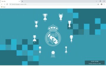 Real Madrid New Tab & Wallpapers Collection