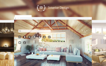 Interior Design HD Wallpaper New Tab Theme
