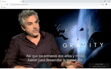 Alfonso Cuarón New Tab Theme