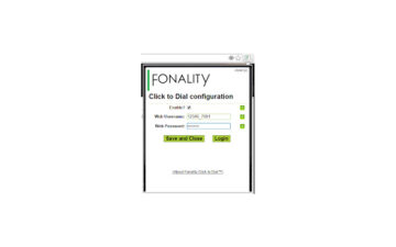 Fonality Click to Dial