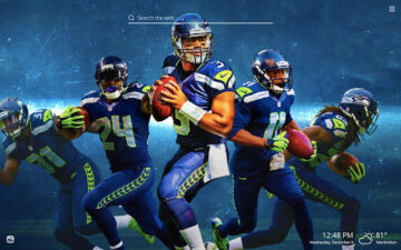 Seattle Seahawks NFL HD Wallpaper New Tab