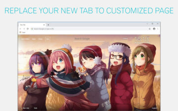 Yuru Camp Backgrounds HD Custom Anime New Tab
