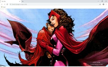 Scarlet Witch New Tab & Wallpapers Collection