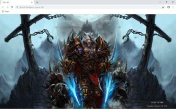 World Of Warcraft New Tab Theme