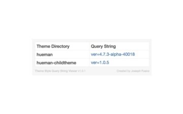 Theme Style Query String Viewer