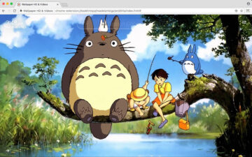 Studio Ghibli HD Anime Wallpaper New Tab