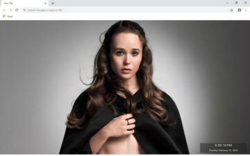 Ellen Page New Tab & Wallpapers Collection