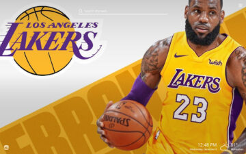 LA Lakers NBA HD Wallpapers New Tab Theme