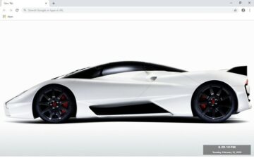 SSC Tuatara New Tab & Wallpapers Collection