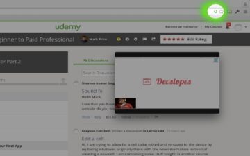 Udemy™ Mini Player Extension