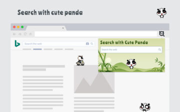 Search with Cute Panda